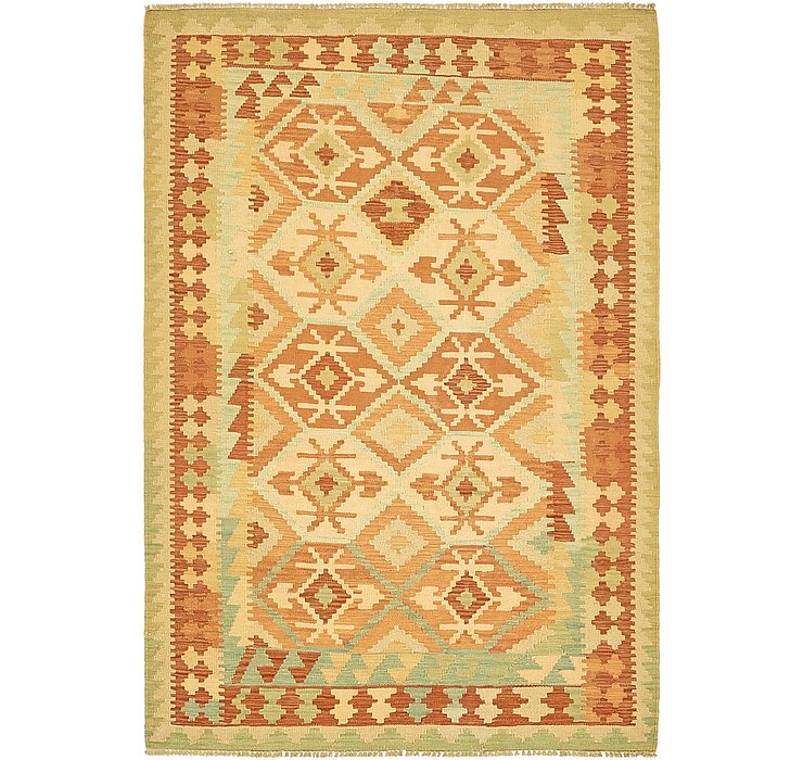 4' x 6' Kilim Waziri Rug