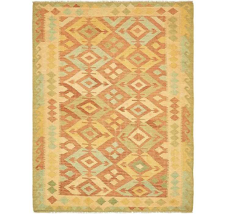 4' 10 x 6' 5 Kilim Waziri Rug