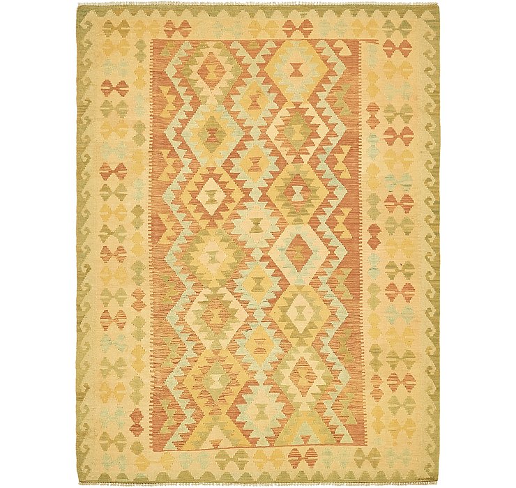 5' x 6' 6 Kilim Waziri Rug