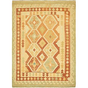 Unique Loom 4' 10 x 6' 7 Kilim Waziri Rug