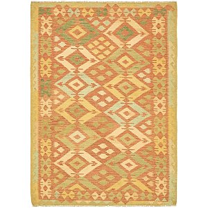 4' 7 x 6' 7 Kilim Waziri Rug