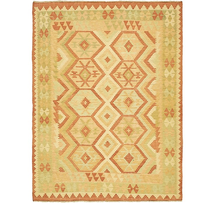 4' 9 x 6' 5 Kilim Waziri Rug