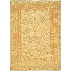 Unique Loom 4' 9 x 6' 7 Kilim Waziri Rug