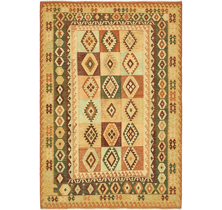 6' 5 x 9' 7 Kilim Waziri Rug