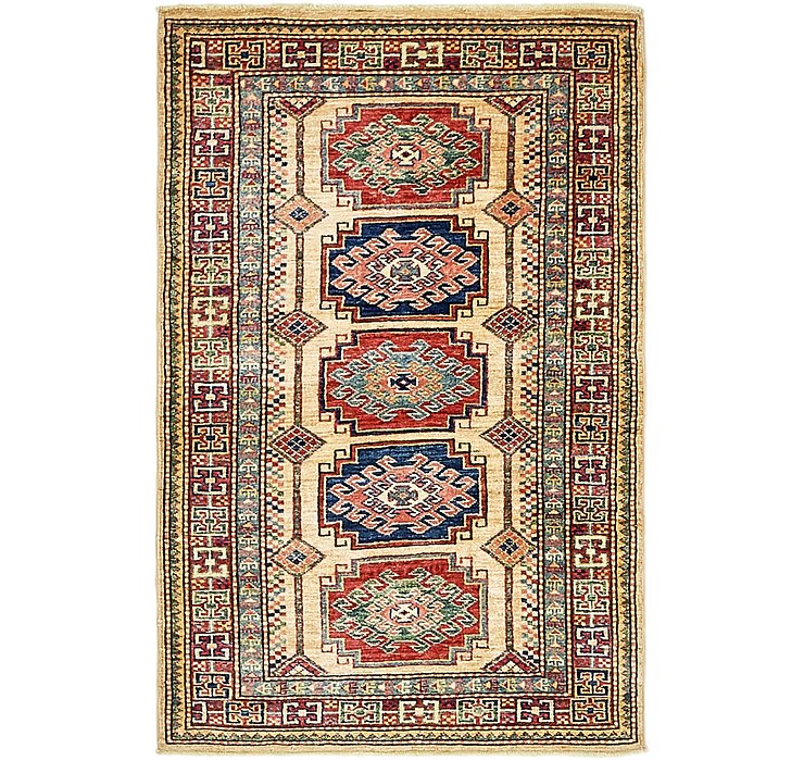 HandKnotted 2' 9 x 4' 4 Kazak Oriental Rug