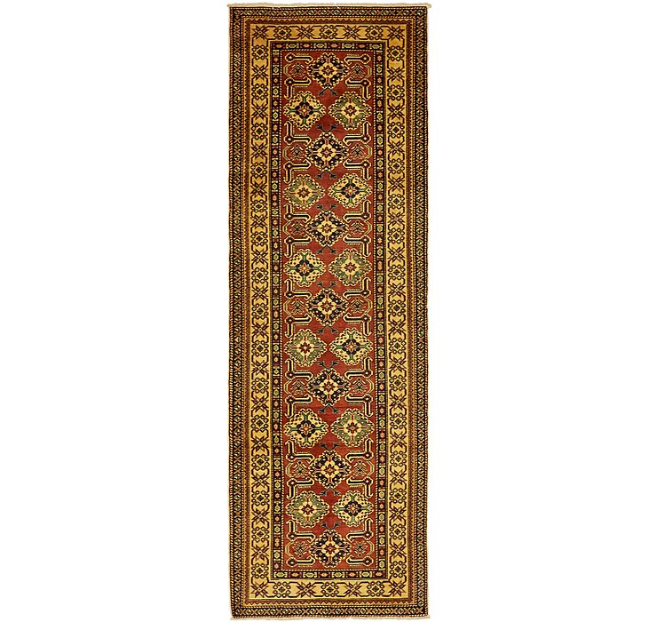 2' 10 x 9' Kazak Oriental Runner Rug