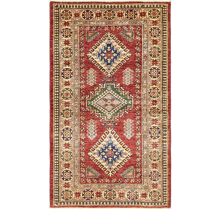 3' x 5' 3 Kazak Rug