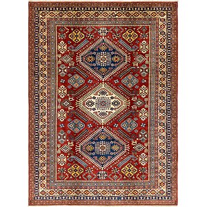 Unique Loom 7' 2 x 9' 8 Kazak Oriental Rug