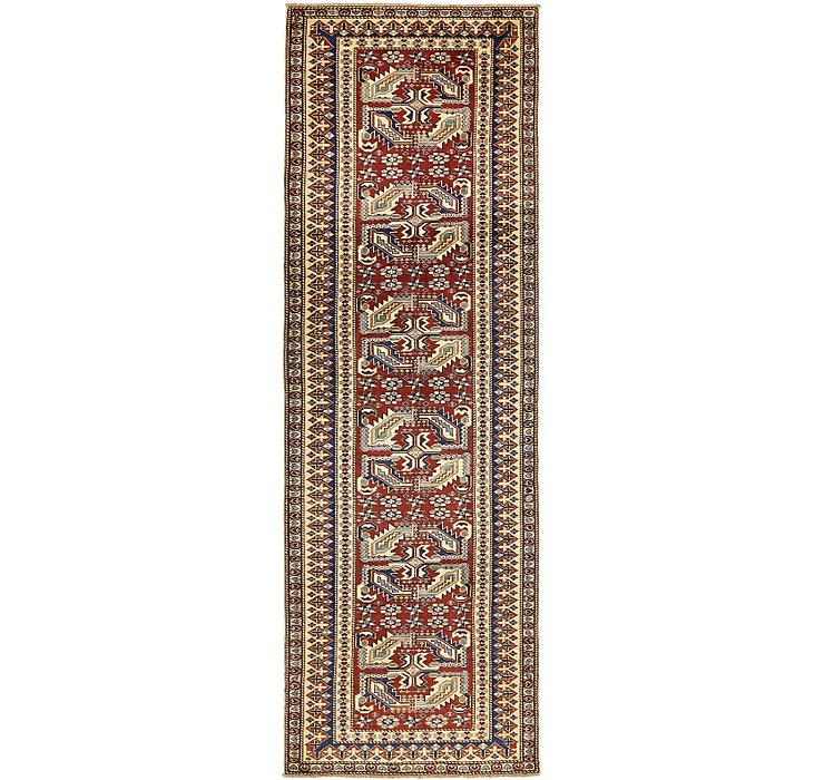 2' 10 x 8' 9 Kazak Oriental Runner Rug