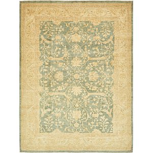 10' x 13' 8 Peshawar Ziegler Rug
