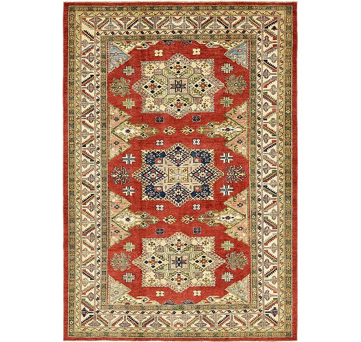 6' 10 x 9' 9 Kazak Oriental Rug
