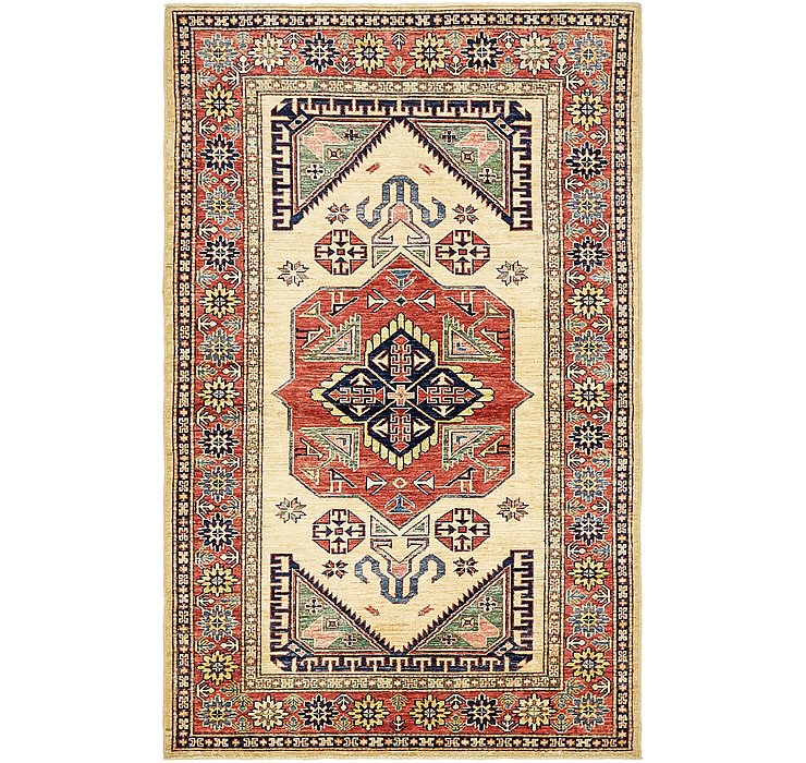 4' 2 x 6' 7 Kazak Oriental Rug