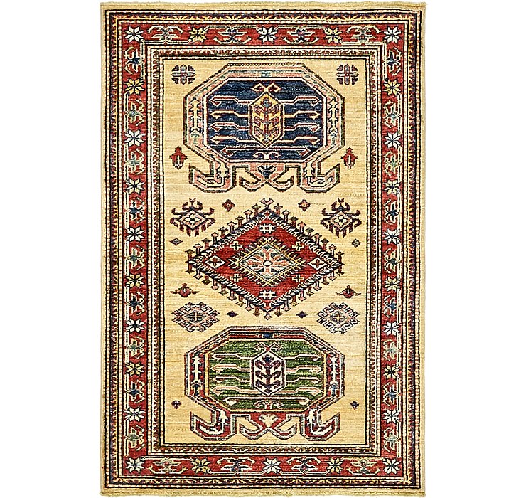 2' 6 x 4' Kazak Oriental Rug