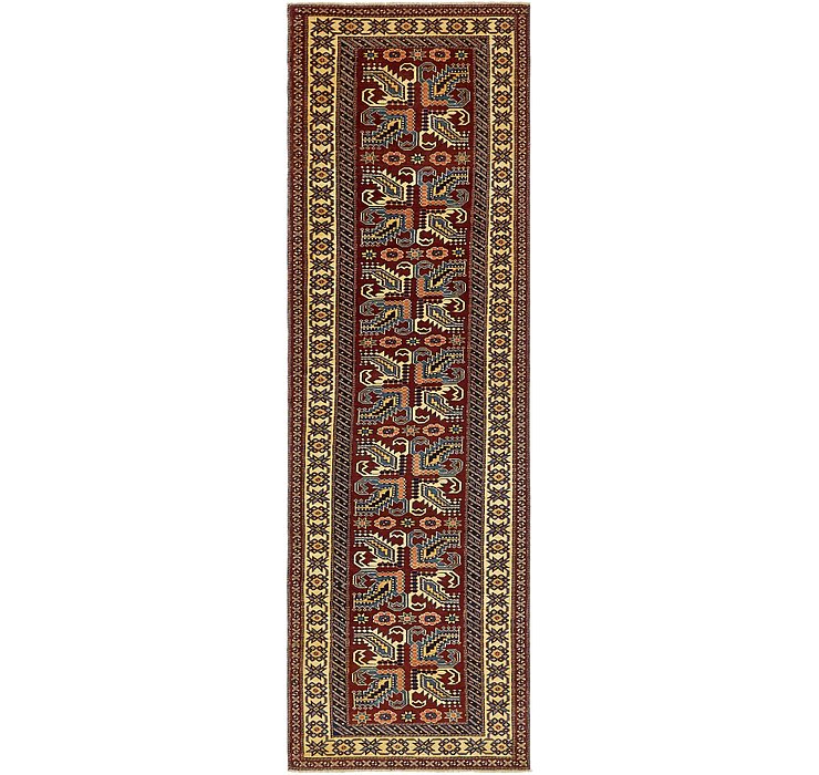 2' 9 x 9' 9 Kazak Runner Rug