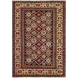 Unique Loom 4' x 6' Kazak Rug
