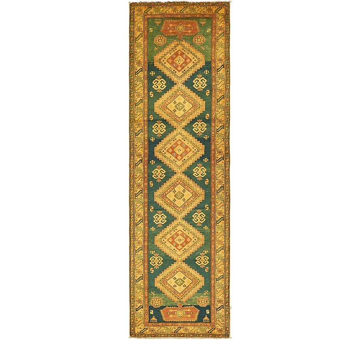 2' 9 x 9' 7 Kazak Runner Rug