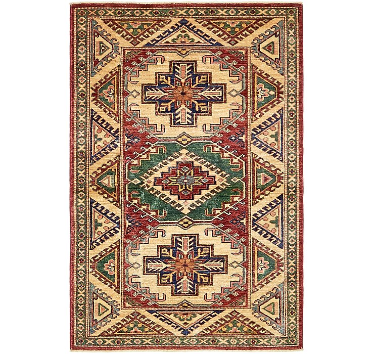 3' x 4' 10 Kazak Rug