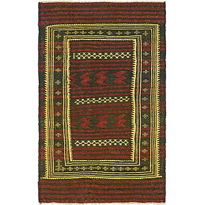 102cm x 163cm Sumak Oriental Rug