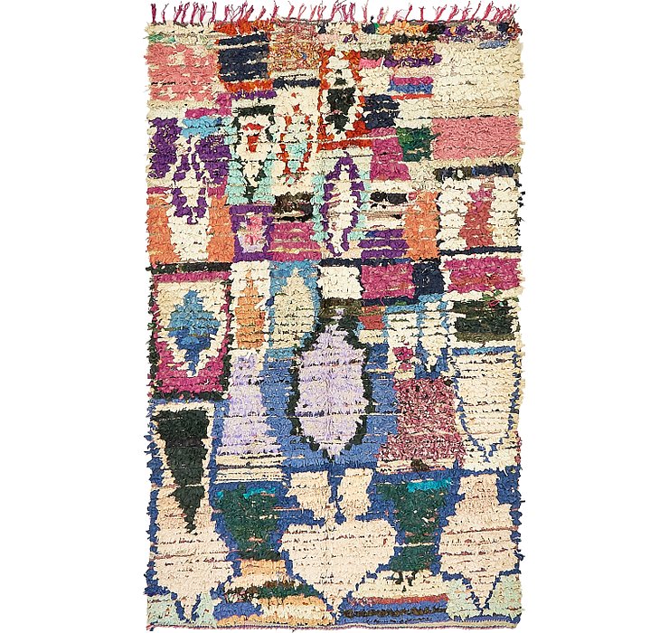 4' 2 x 7' Moroccan Rug