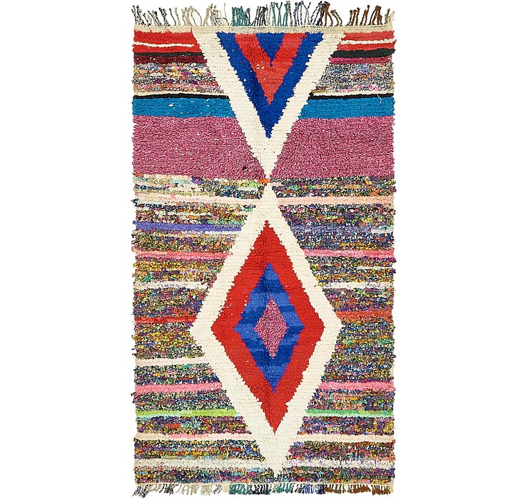 3' 10 x 6' 10 Moroccan Rug