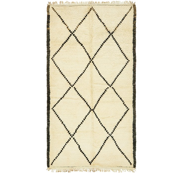 5' 5 x 10' 2 Moroccan Rug