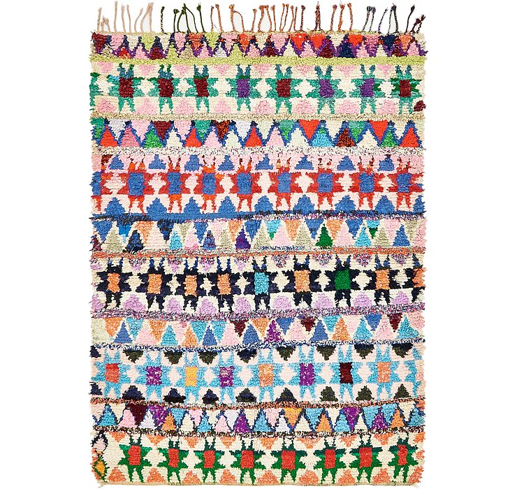 5' 8 x 7' 9 Moroccan Rug