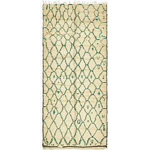 4' 6 x 10' 3 Moroccan Runner Rug