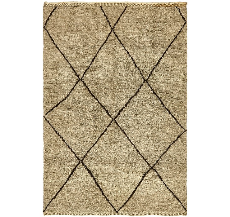 6' 8 x 9' 9 Moroccan Rug