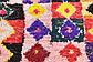 4' 6 x 5' 2 Moroccan Square Rug thumbnail