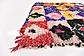 4' 6 x 5' 2 Moroccan Square Rug thumbnail