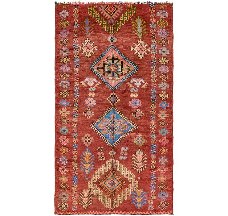 4' 10 x 8' 7 Moroccan Rug