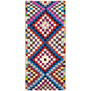 HandKnotted 4' x 8' 10 Moroccan Rug