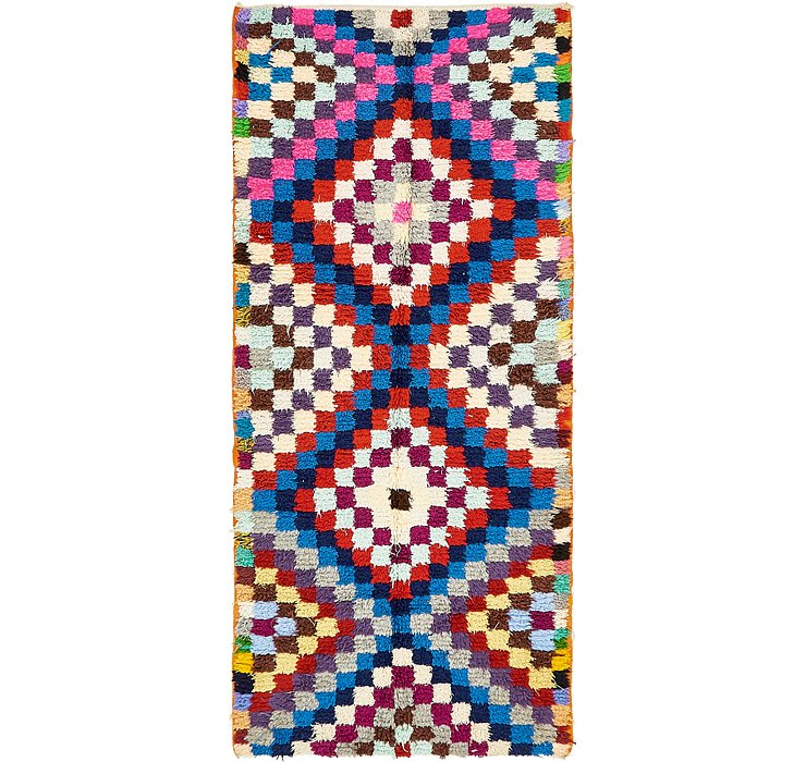 HandKnotted 4' x 8' 10 Moroccan Rug