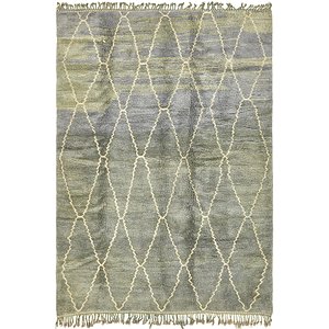 6' 8 x 9' 8 Moroccan Rug