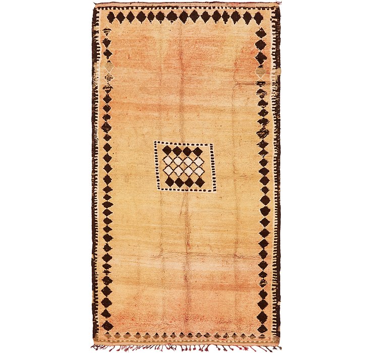 5' 6 x 10' Moroccan Rug