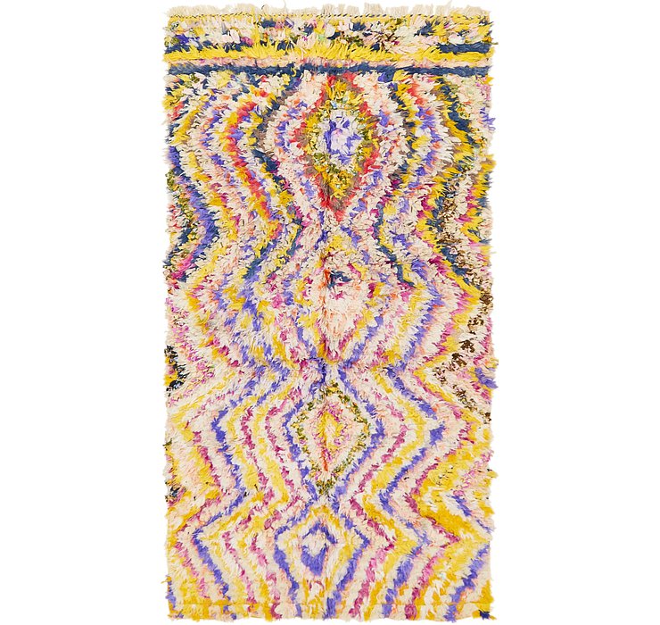 4' 9 x 9' Moroccan Rug