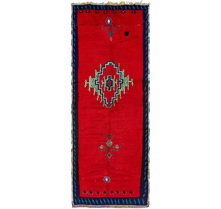 4' 4 x 12' Moroccan Runner Rug