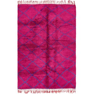 6' 6 x 10' 3 Moroccan Rug