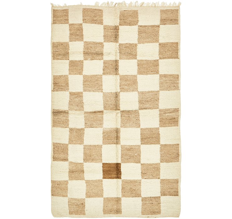 5' 7 x 9' 6 Moroccan Rug