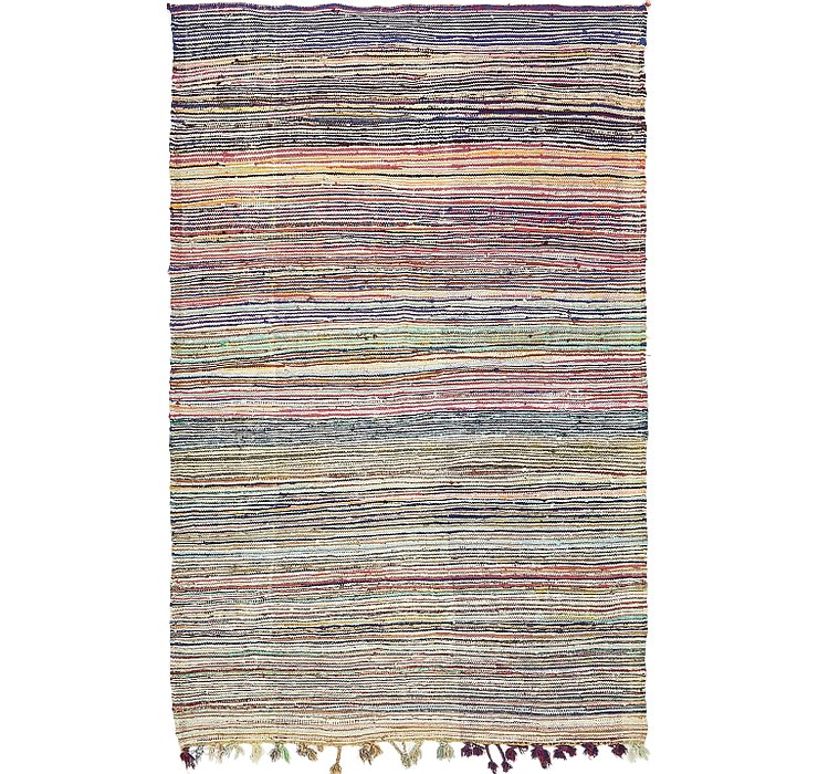 4' 6 x 7' 5 Moroccan Rug
