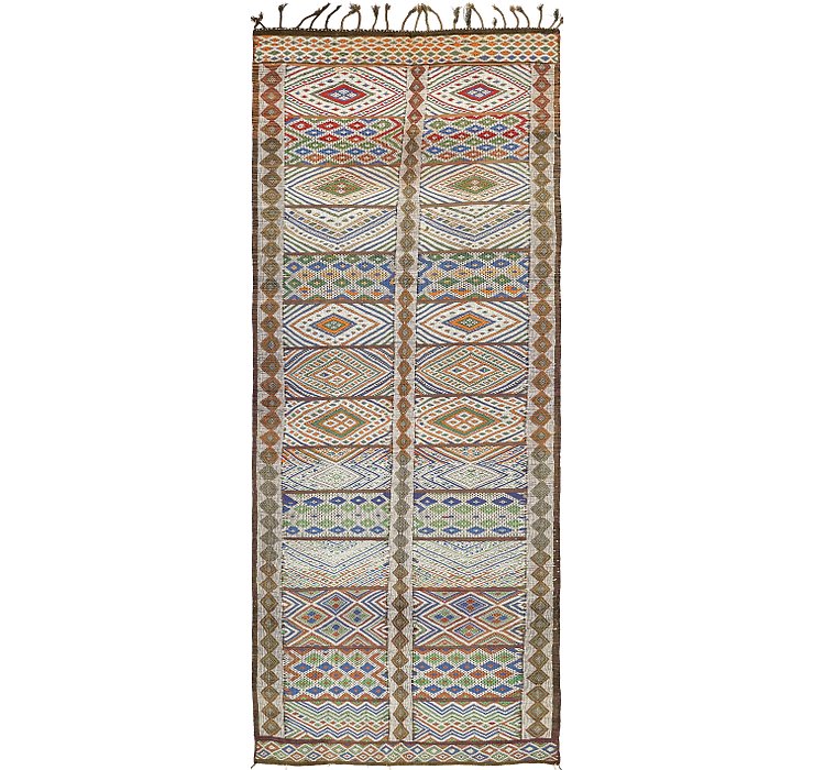 178cm x 452cm Moroccan Runner Rug