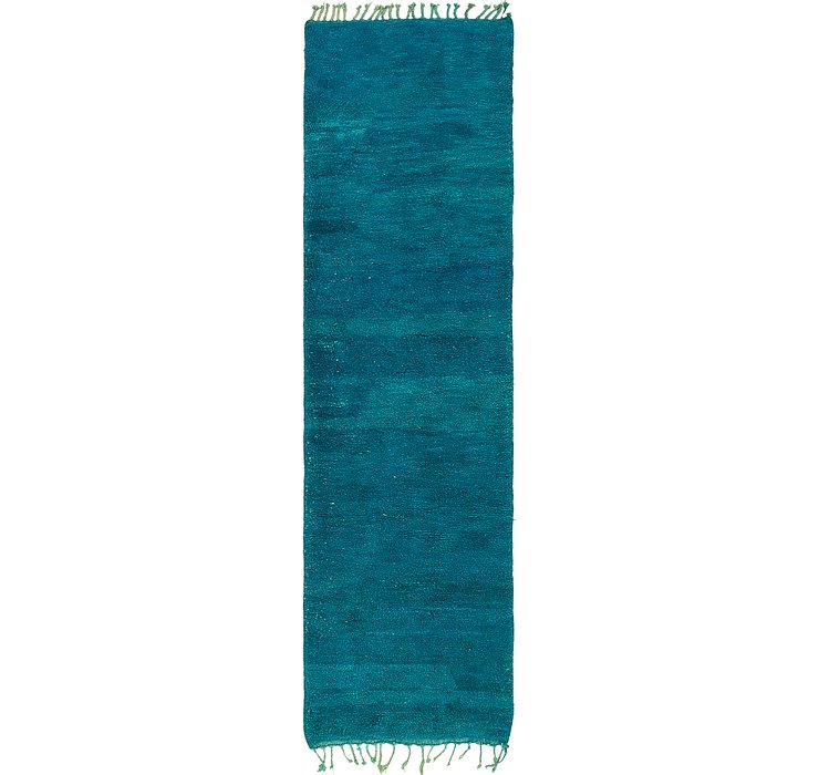 2' 9 x 9' 9 Moroccan Runner Rug