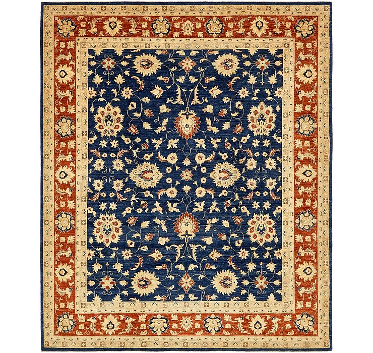 8' x 9' 9 Peshawar Ziegler Rug