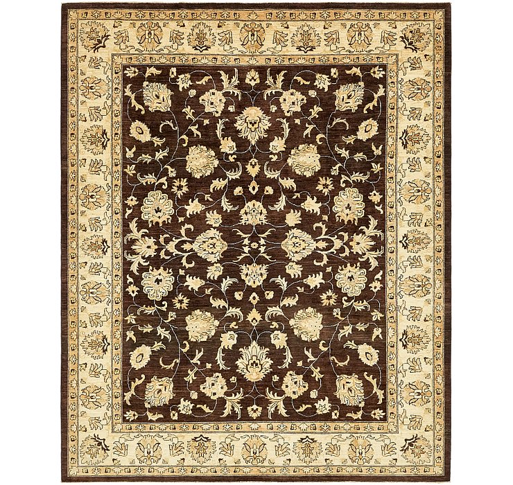 8' x 9' 10 Peshawar Ziegler Rug
