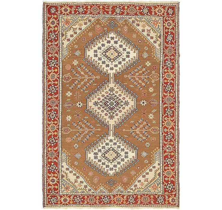 4' 2 x 6' 5 Sirjan Persian Rug