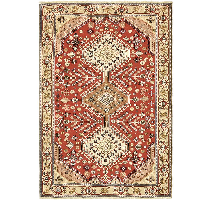4' 3 x 6' 4 Sirjan Persian Rug
