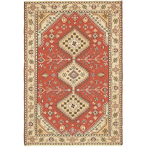 4' 3 x 6' 4 Sirjan Persian Rug