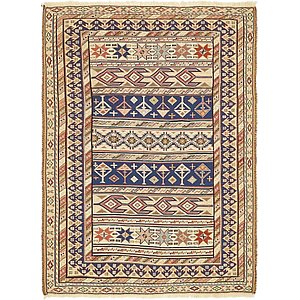 Unique Loom 3' 7 x 4' 10 Sirjan Persian Rug