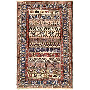3' 10 x 6' Sirjan Persian Rug