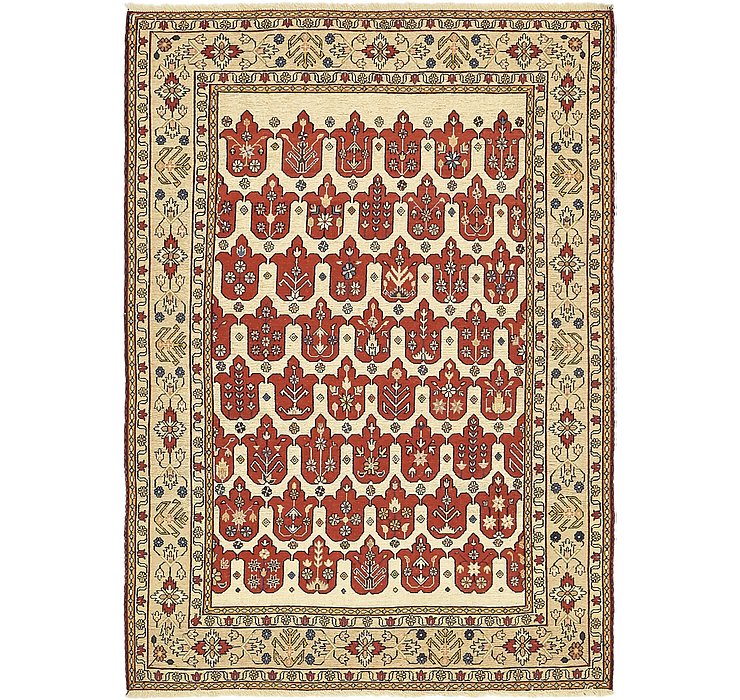 4' 3 x 6' Sirjan Persian Rug